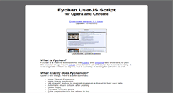 Desktop Screenshot of fychan.fybertech.com