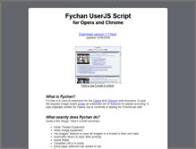 Tablet Screenshot of fychan.fybertech.com
